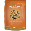 Applaws Chicken with Pumpkin in Broth Pouch For Cats 成貓雞胸&南瓜 70g 